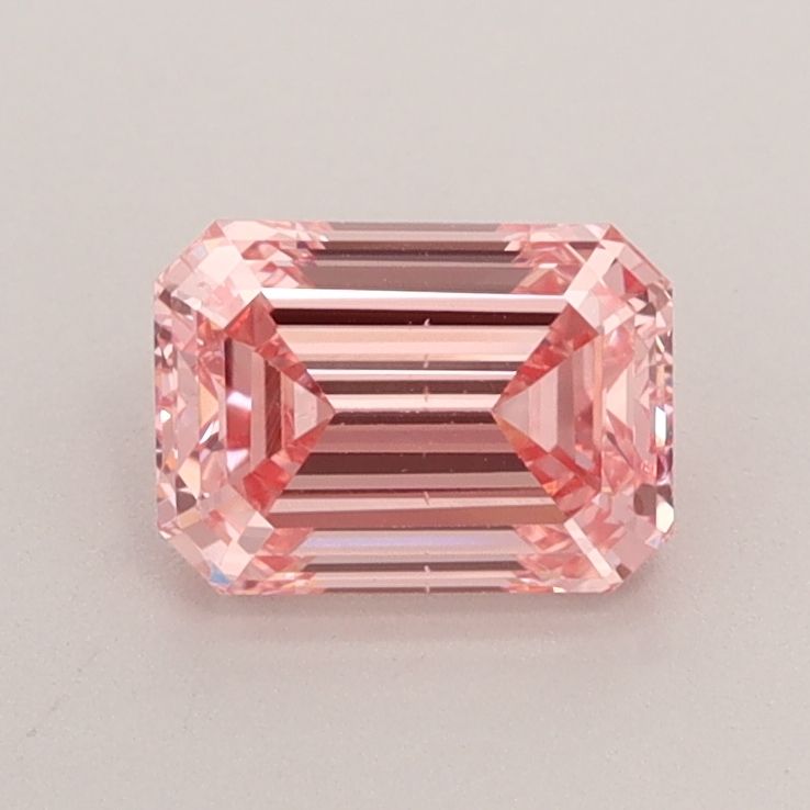 0.83 CT Fancy Intense Pink EMERALD