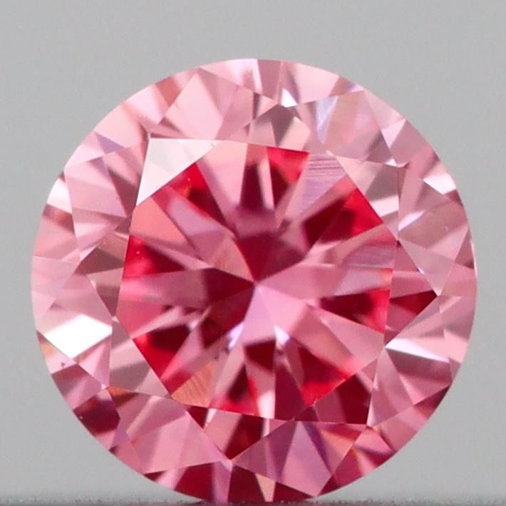 0.18 CT Fancy Vivid Pink ROUND