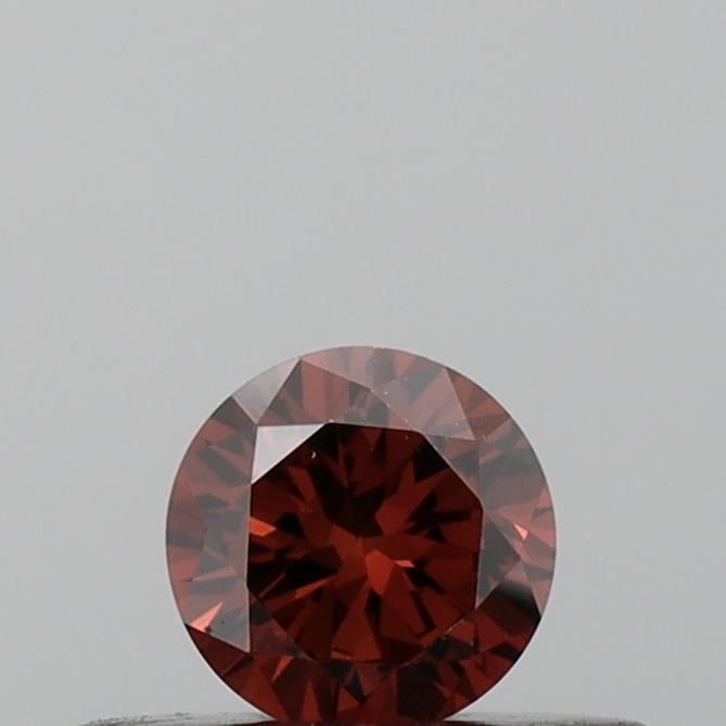 0.21 CT Fancy Deep Orange ROUND