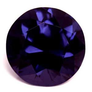 Spinel 5,14 ct, niebieski, szlif okrągły