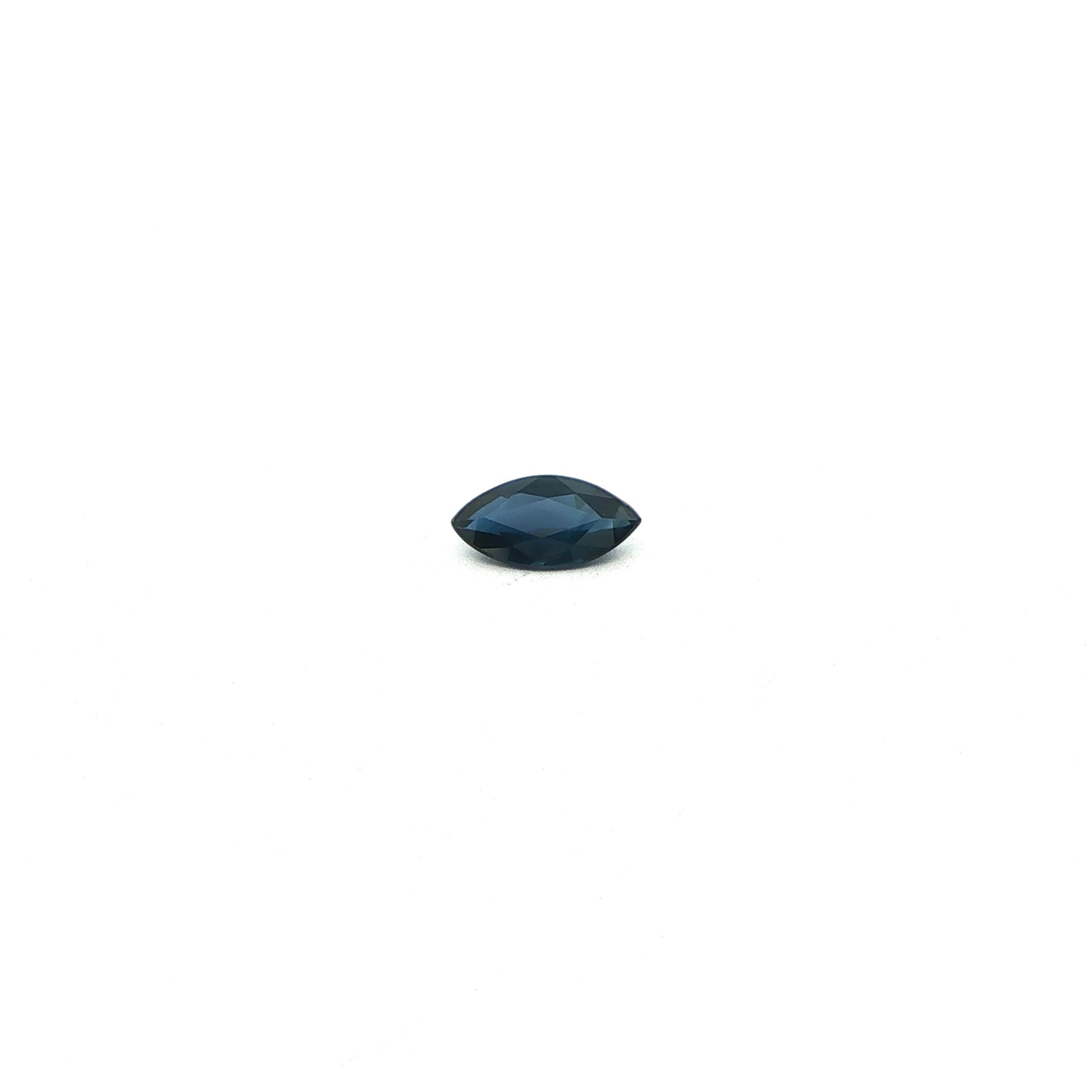 0.84 ct Marquise sapphire