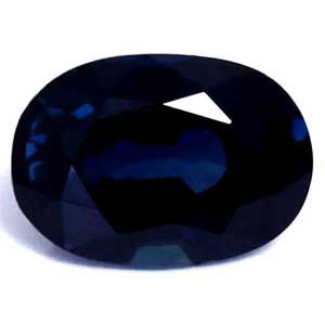 SAPPHIRE FACETED 1.05ct BLUE Deep Blue EC MADAGASCAR NONE