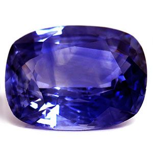 Szafir 1,45 ct, niebieski, szlif cushion