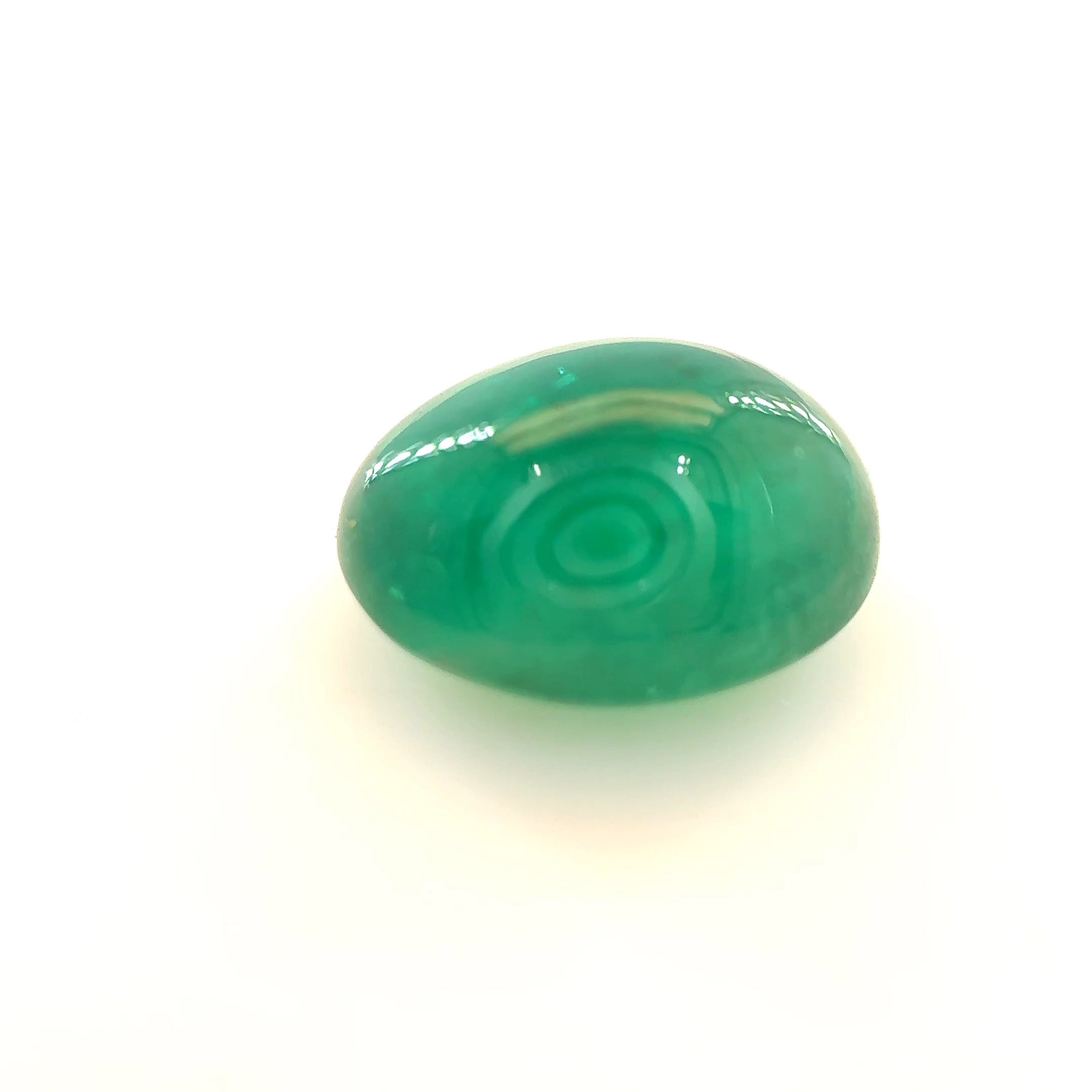 Szmaragd 2,28 ct, zielony, kaboszon
