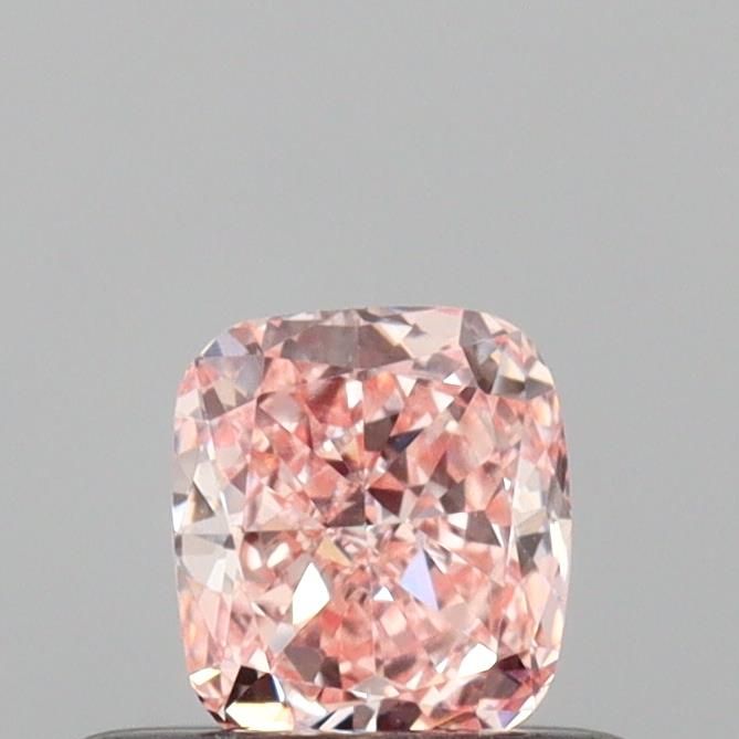 0.35 CT Fancy Intense Pink CUSHION BRILLIANT