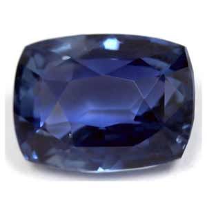 Szafir 4,14 ct, niebieski, szlif cushion