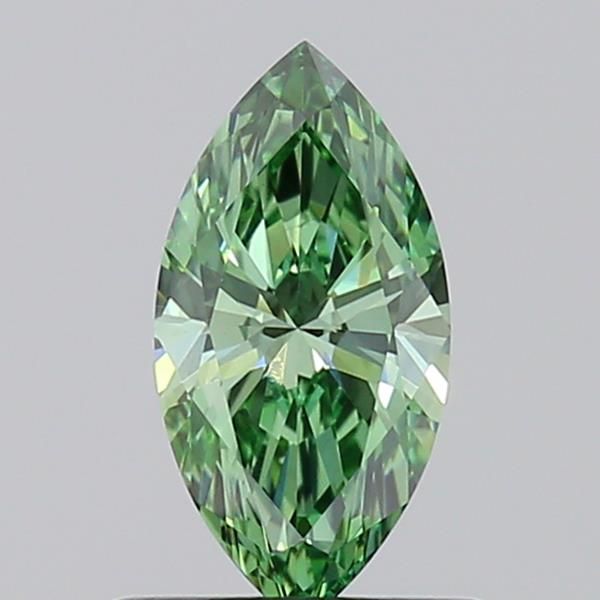 0.51 CT Fancy Vivid Green MARQUISE