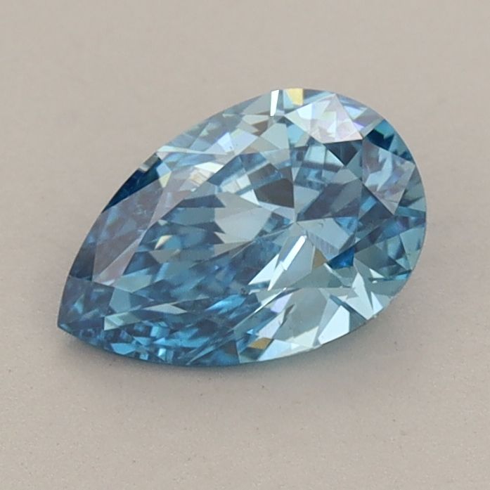 0.8 CT Fancy Vivid Blue PEAR