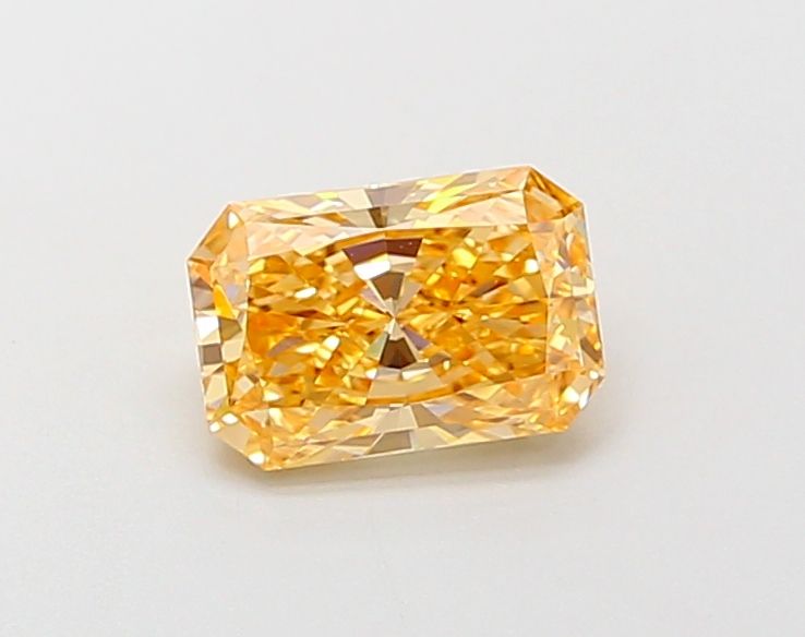 1.07 CT Fancy Intense Orangey Yellow RADIANT