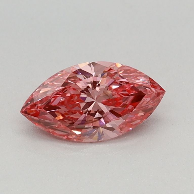 0.37 CT Fancy Vivid Pink MARQUISE