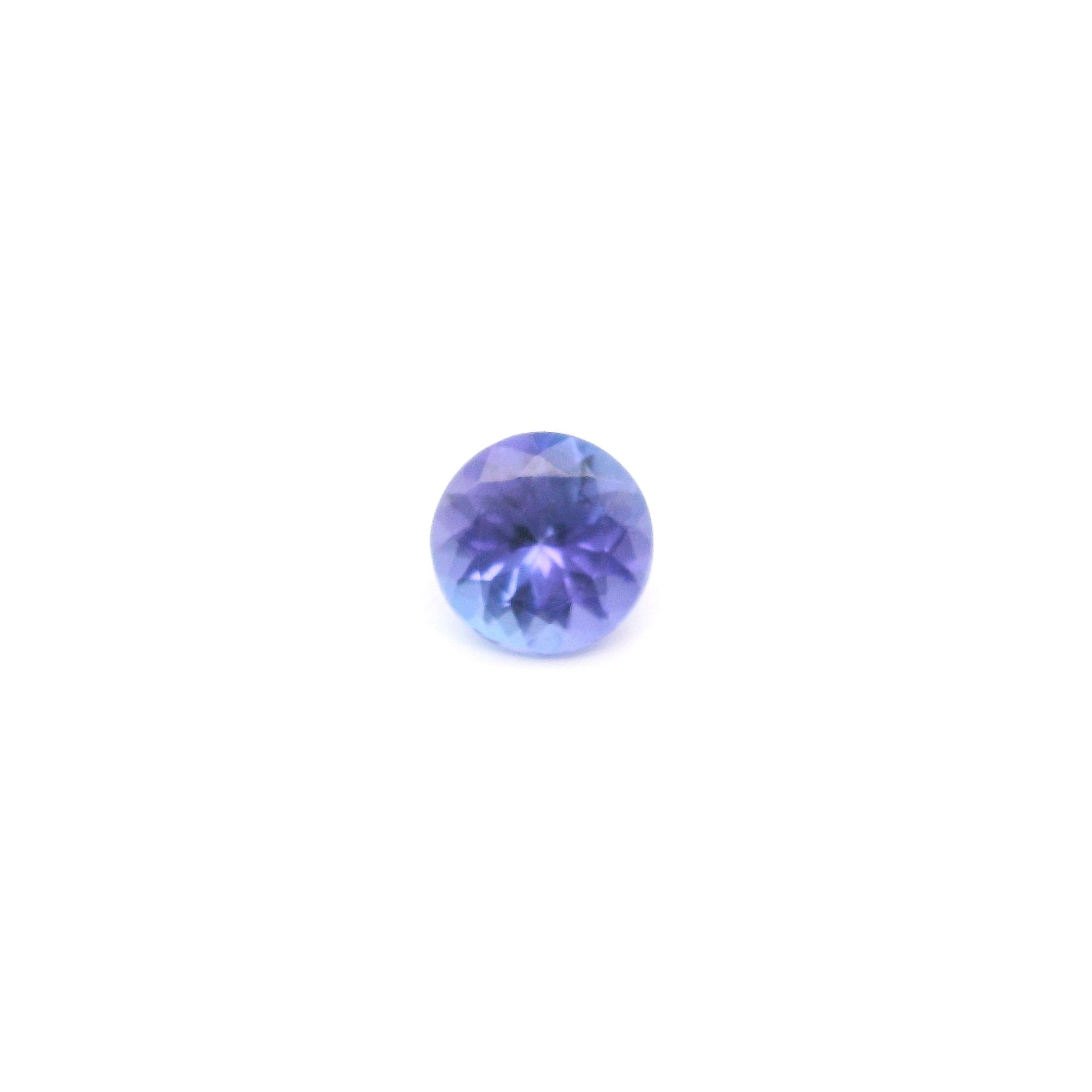 1.29 ct Round tanzanite