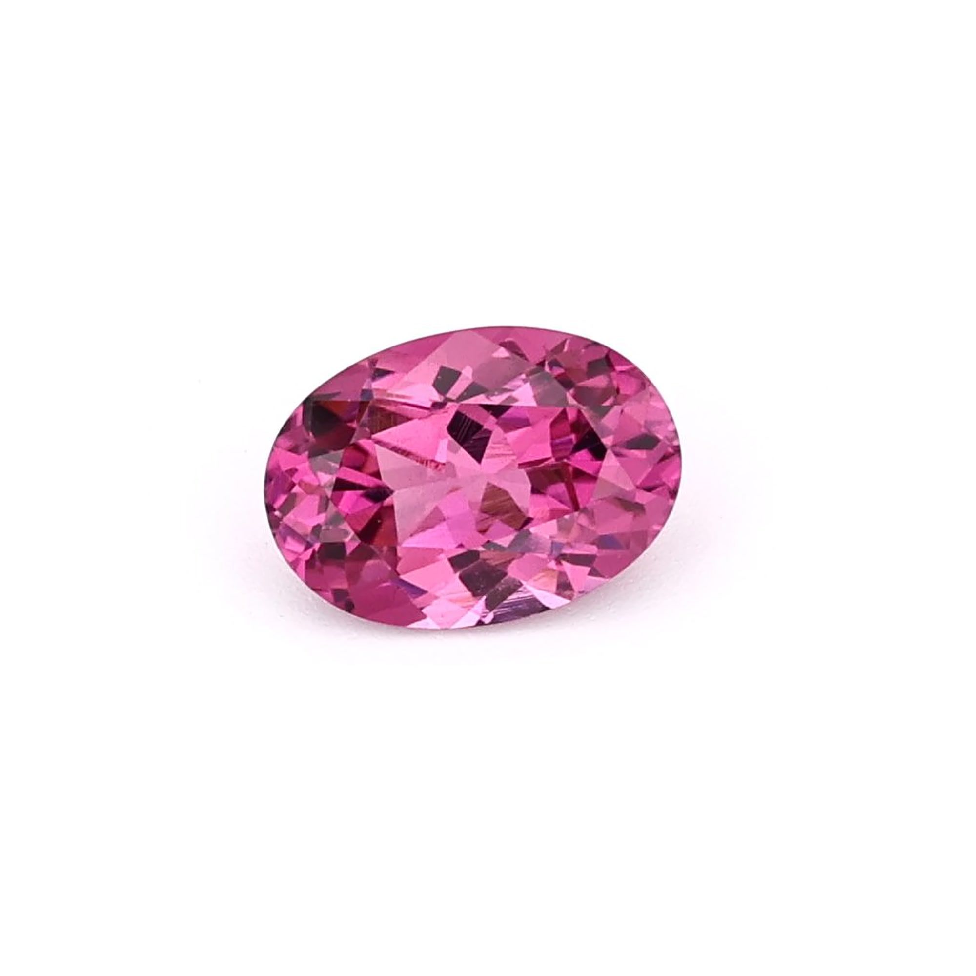 TOURMALINE FACETED 0.71ct PINK PINK EC MOZAMBIQUE HEATED