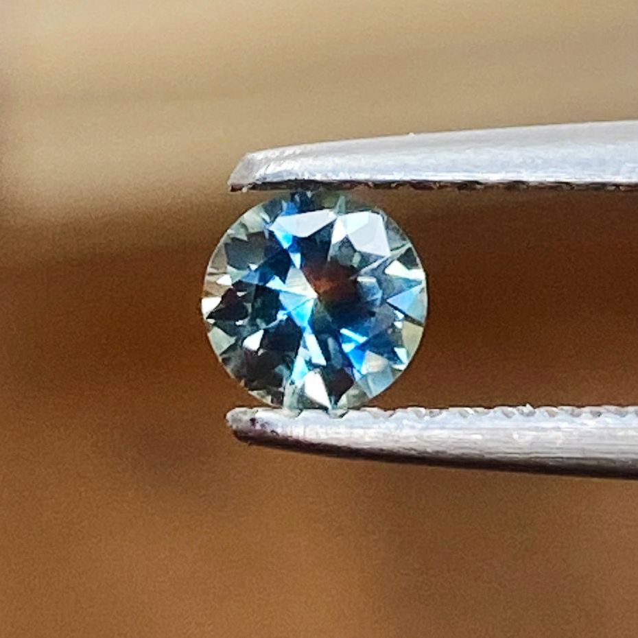 SAPPHIRE FACETED 0.35ct GREEN Green EC UNITEDSTATES HEATED