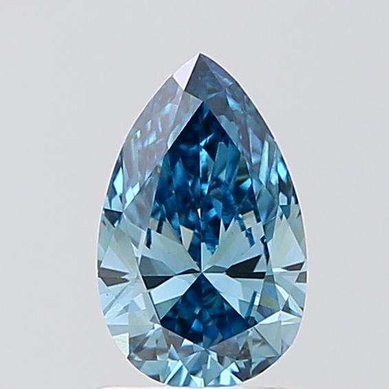 0.98 CT Fancy Vivid Blue PEAR