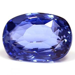 Szafir 4,02 ct, niebieski, szlif cushion