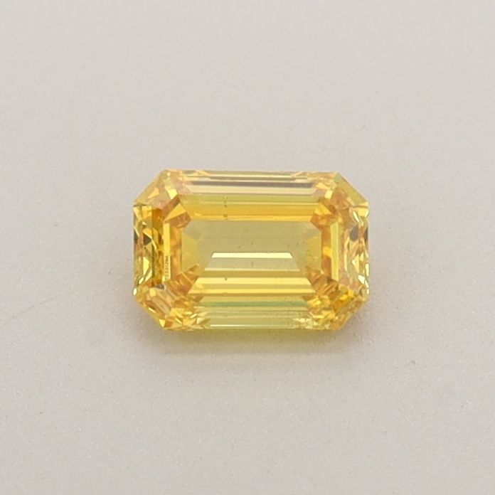 0.22 CT Fancy Intense Yellow EMERALD