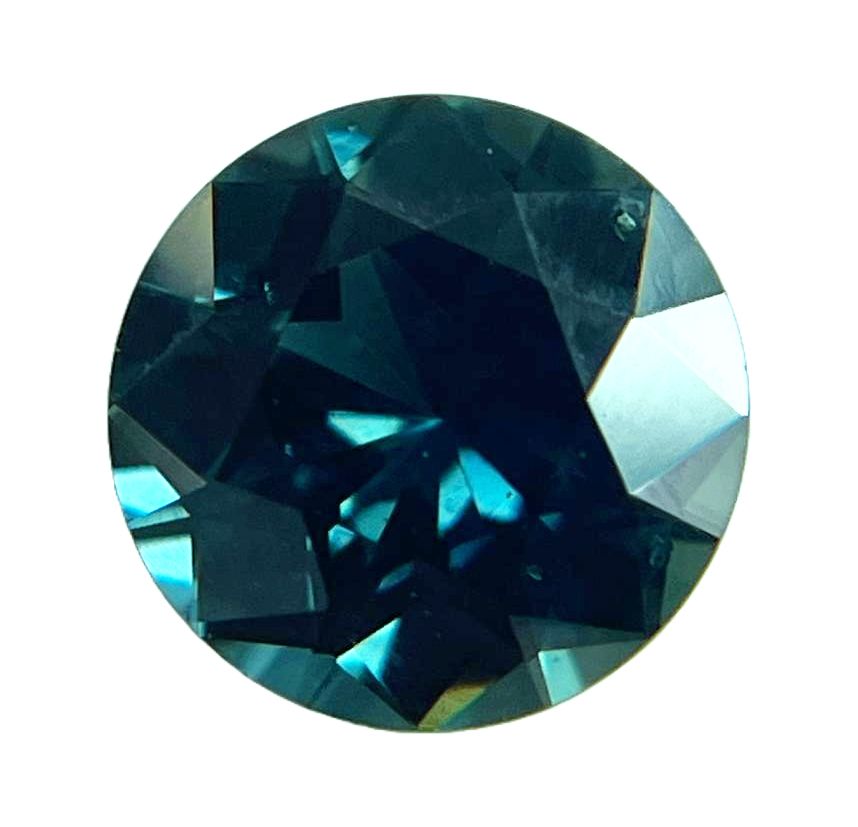 SAPPHIRE FACETED 2.12ct GREEN Green EC MADAGASCAR NONE