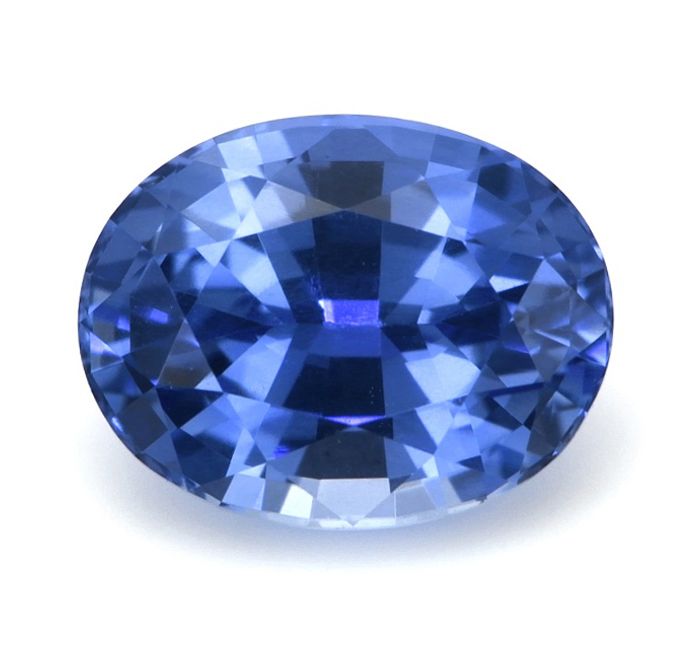 SAPPHIRE FACETED 1.53ct BLUE Blue EC SRILANKA HEATED