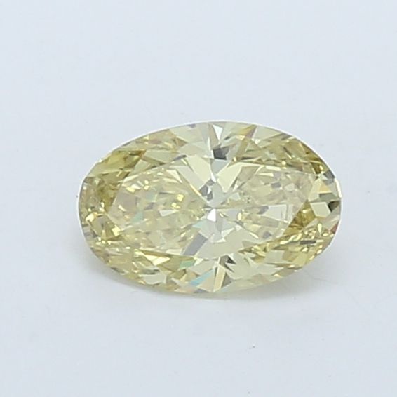 0.6 CT Fancy Vivid Yellow OVAL