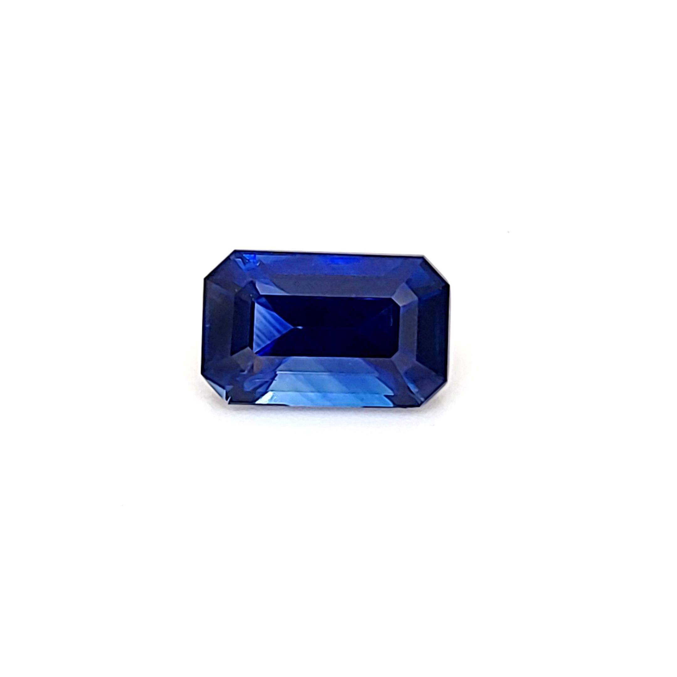 SAPPHIRE FACETED 3.02ct BLUE Blue EC SRILANKA HEATED