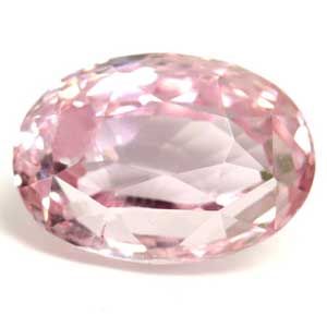 Szafir 3,15 ct, różowy, szlif okrągły