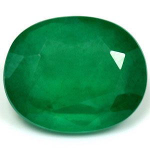 Szmaragd 2,80 ct, zielony, szlif owalny