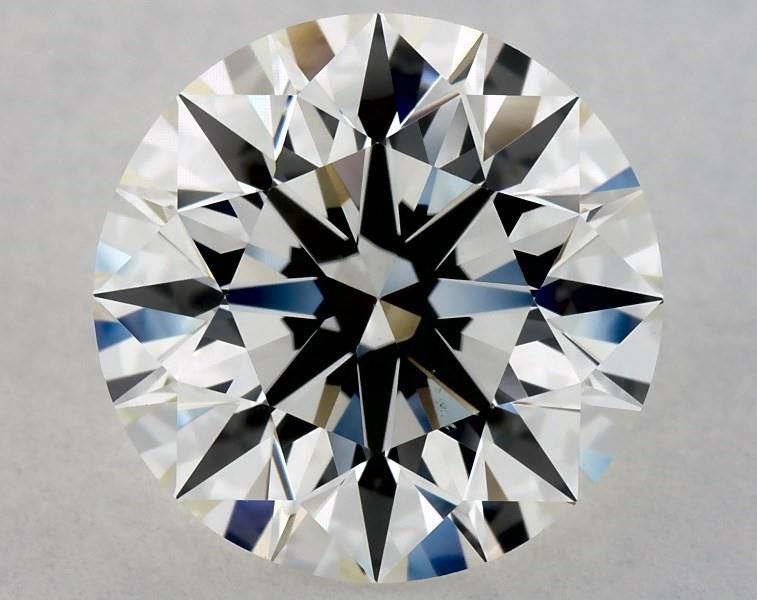 ROUND 2.42 Ct  J VS2 EX EX NON