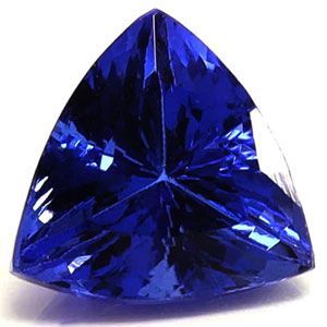 Tanzanit 2,48 ct, niebieski, szlif trilliant