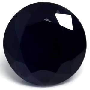 Szafir 4,46 ct, niebieski, szlif okrągły