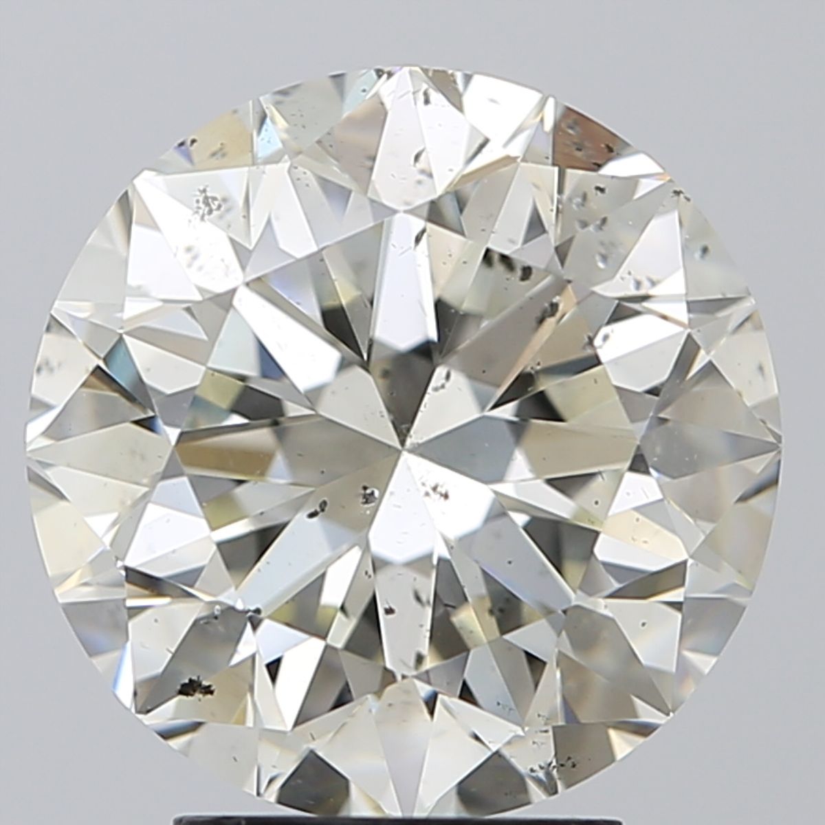 ROUND 4.15 Ct  J SI2 EX EX FNT