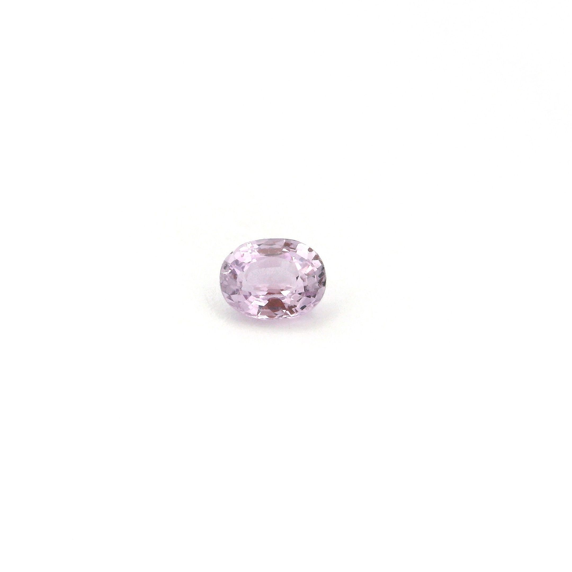 SAPPHIRE FACETED 0.41ct PINK Purple pink EC MADAGASCAR NONE