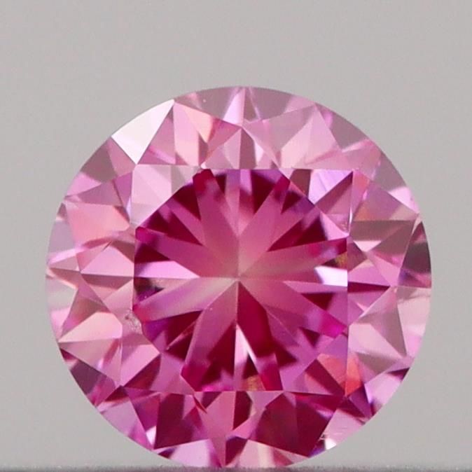 0.18 CT Fancy Vivid Pink ROUND
