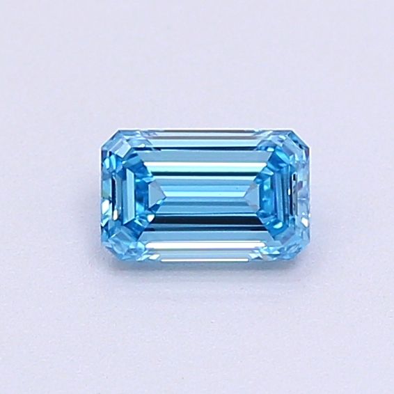 0.29 CT Fancy Vivid Blue EMERALD