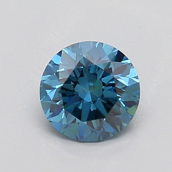 0.64 CT Fancy Vivid Blue ROUND