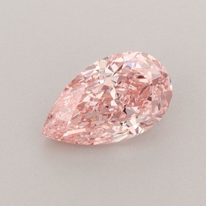 0.58 CT Fancy Vivid Pink PEAR