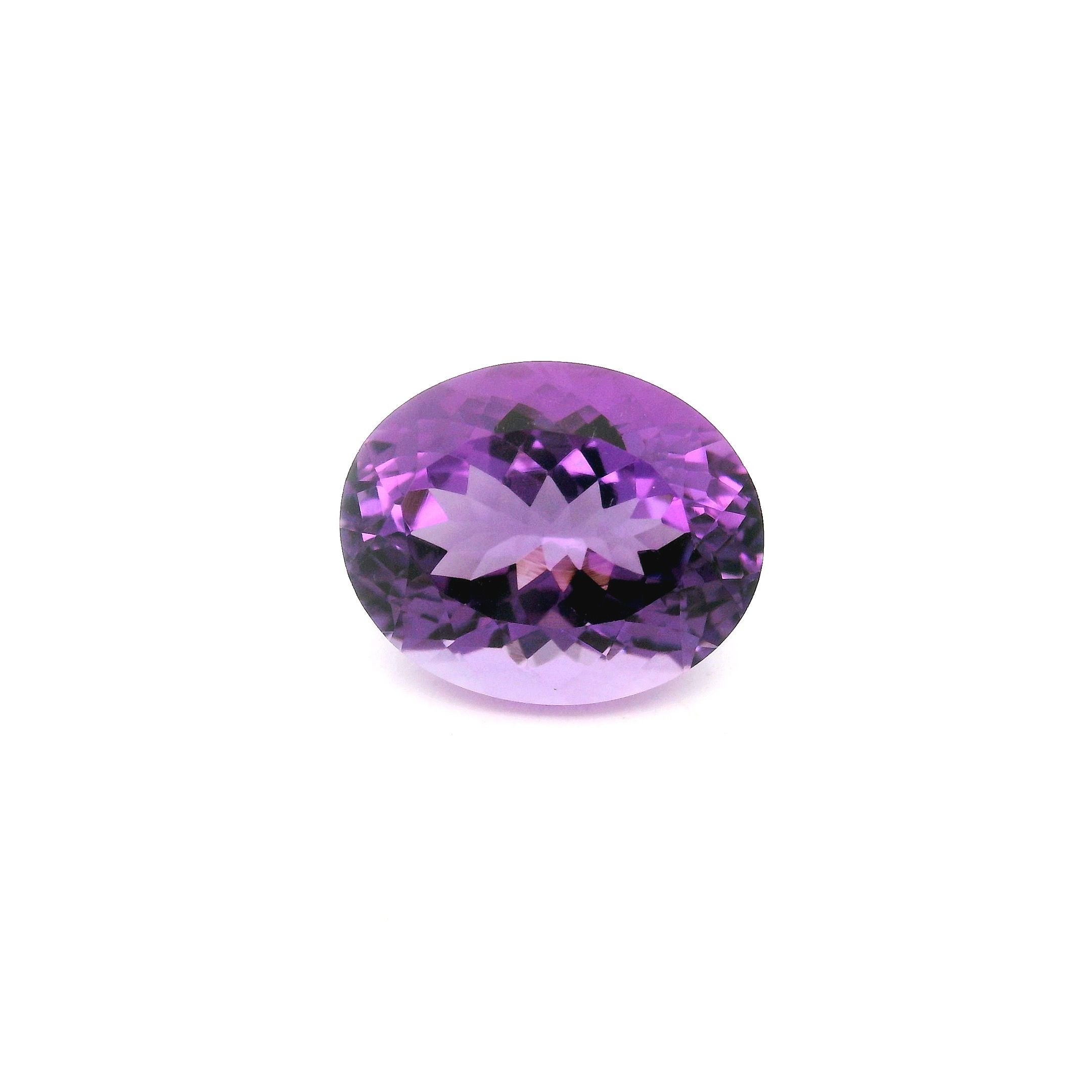 6.4 ct Oval amethyst
