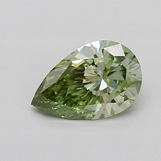 0.44 CT Fancy Intense Green PEAR
