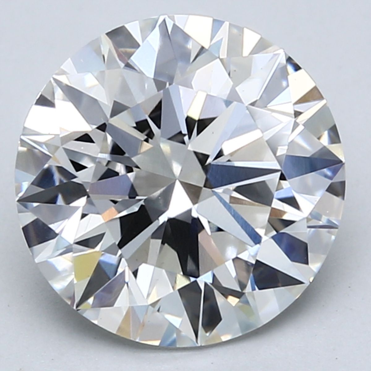 Diamant Rond 4.04 ct - Couleur E - Pureté VS1