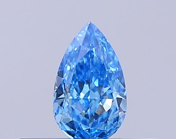 0.23 CT Fancy Vivid Blue PEAR