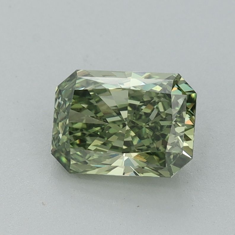 1.03 CT Fancy Vivid Green RADIANT