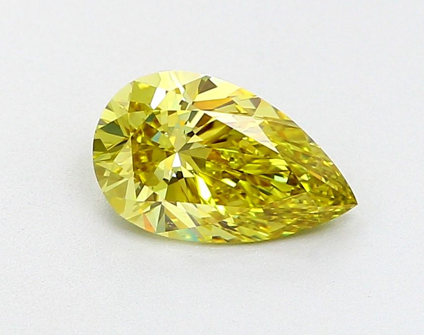 1.02 CT Fancy Intense Yellow PEAR