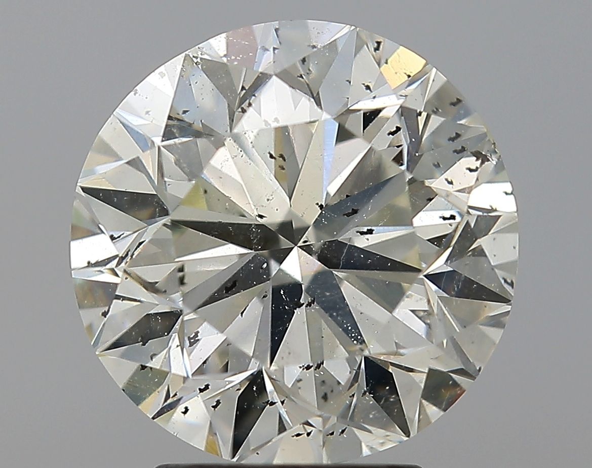 Diamant Rond 4.00 ct - Couleur H - Pureté SI2