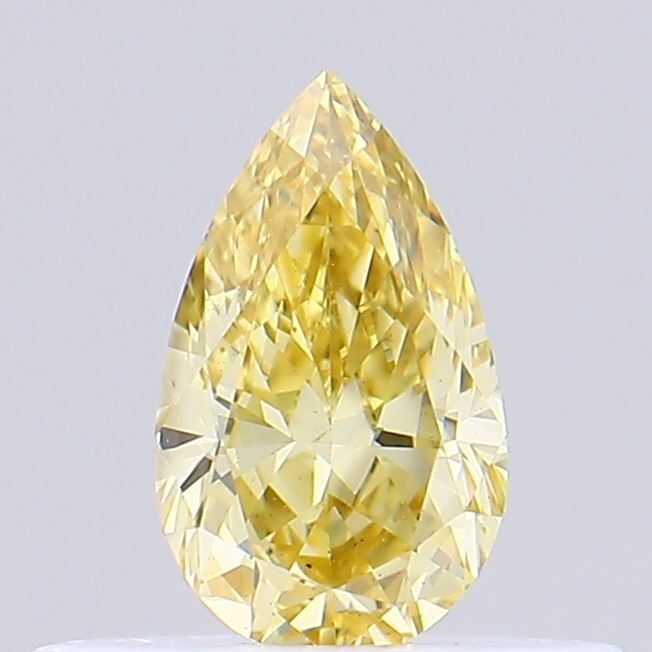 0.3 CT Fancy Vivid Yellow PEAR