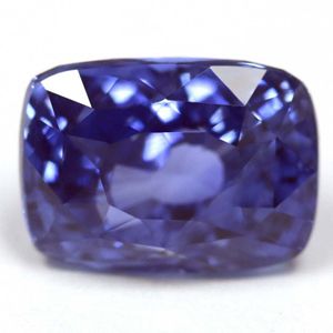 Szafir 3,80 ct, niebieski, szlif cushion