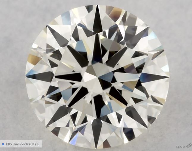 Prírodný diamant okrúhly...