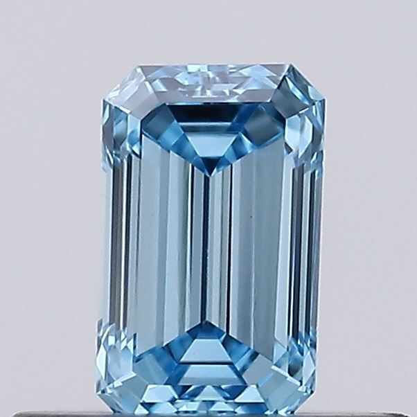 0.33 CT Fancy Vivid Blue EMERALD