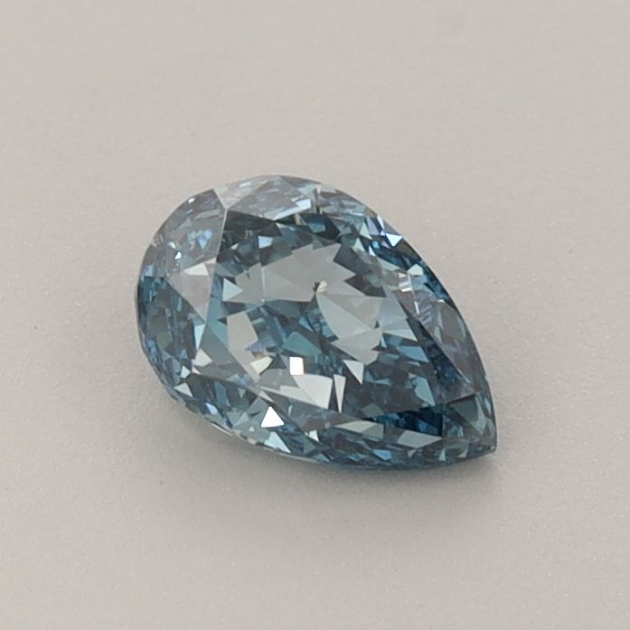 0.56 CT Fancy Vivid Blue PEAR