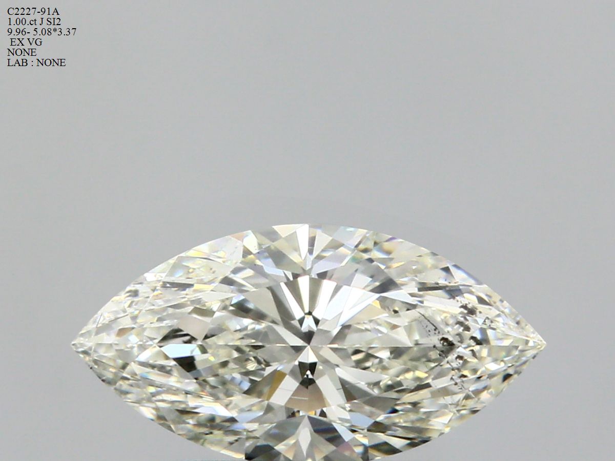 Prírodný diamant markíz,...