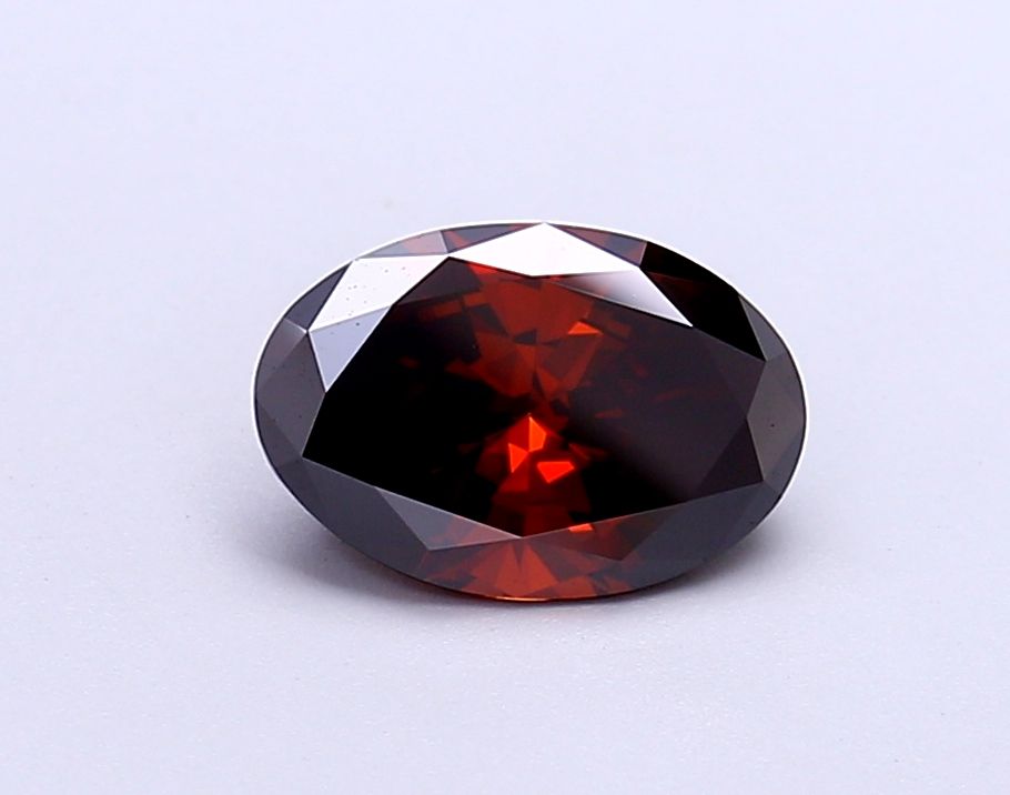 1.13 CT Fancy Deep Orange OVAL