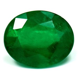 Szmaragd 2,60 ct, zielony, szlif owalny